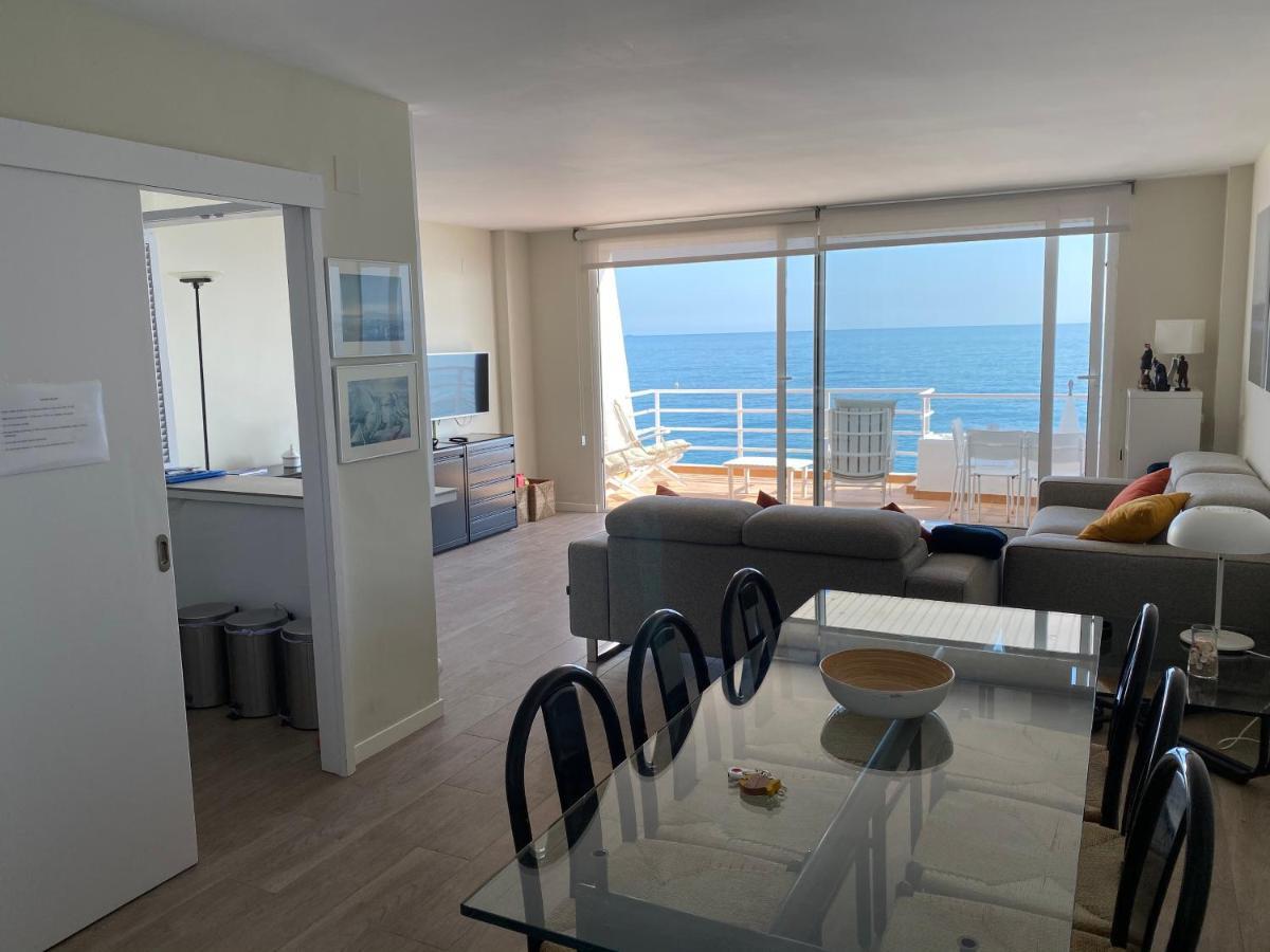 Ponent - Espectaculares Vistas Al Mar Apartman Sant Pol de Mar Kültér fotó