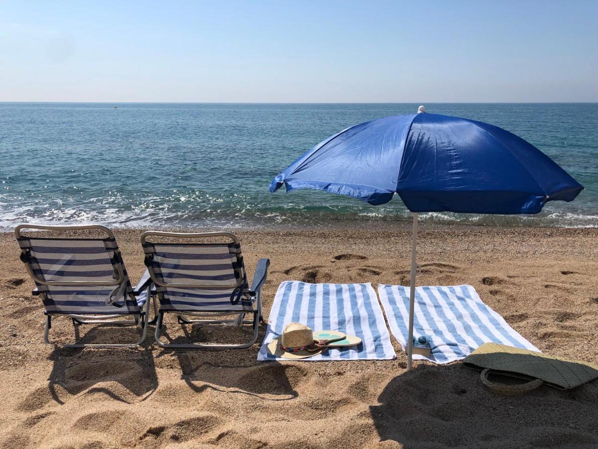 Ponent - Espectaculares Vistas Al Mar Apartman Sant Pol de Mar Kültér fotó