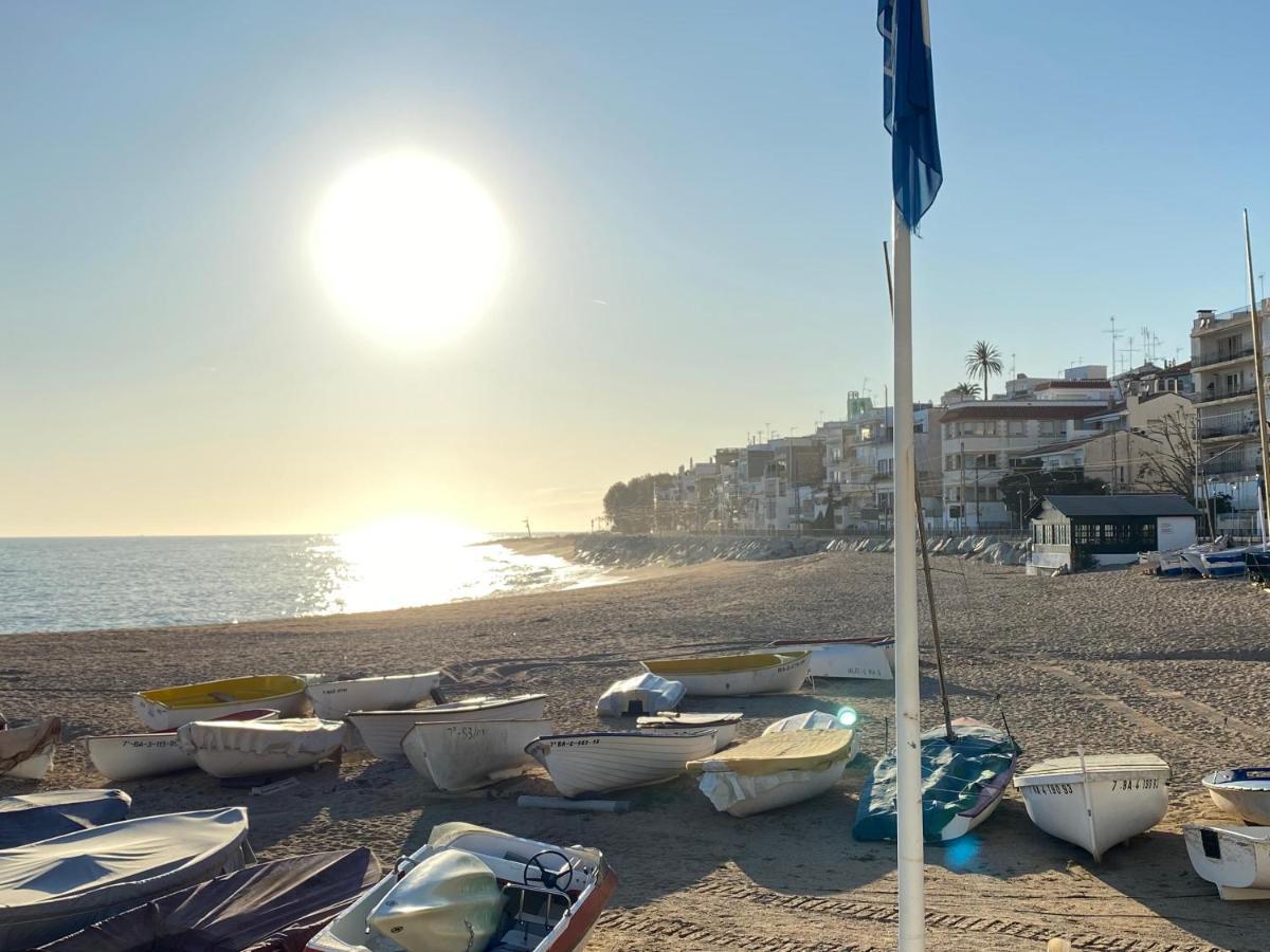 Ponent - Espectaculares Vistas Al Mar Apartman Sant Pol de Mar Kültér fotó